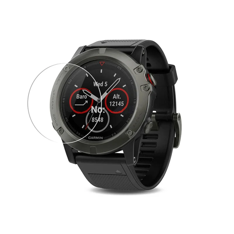 9h Premium Tempered Glass Screen Protector Film for Garmin Fenix5