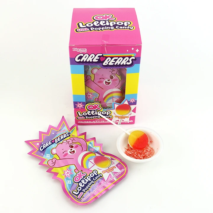 lollipop with popping