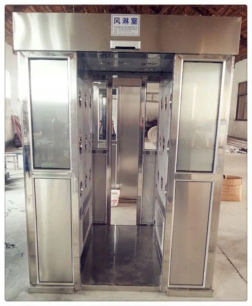 sus 304 air shower pharmaceutical stainless steel air shower for