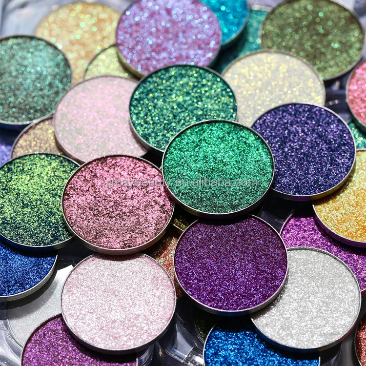 Multichrome bundle set of 5 chameleon 26mm pressed pans color Shifting CANDY FACTORY Vegan Eyeshadow discount Makeup duochrome iridescent neon