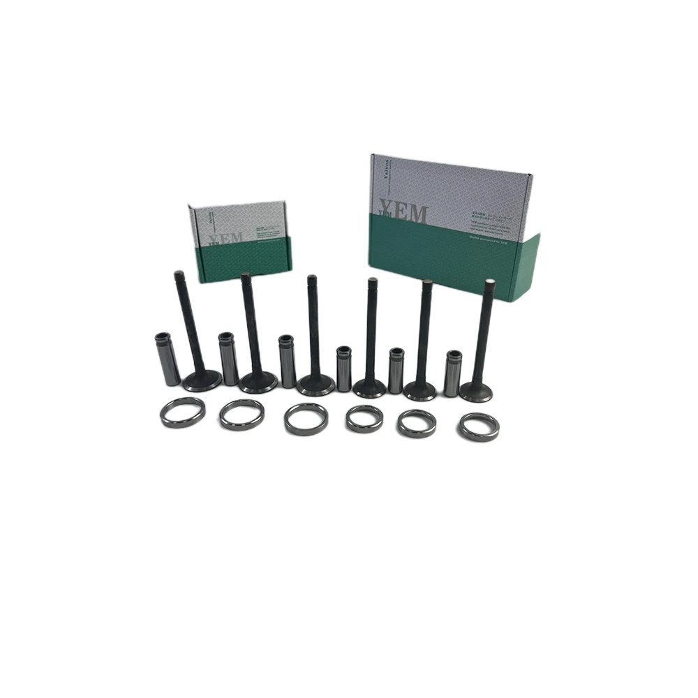 Intake and Exhaust Valve Guide Seat Kit 3TNM72 for Yanmar Engine Parts