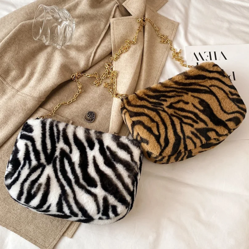 zebra print purse