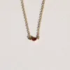 January necklace (O-shaped chain)
