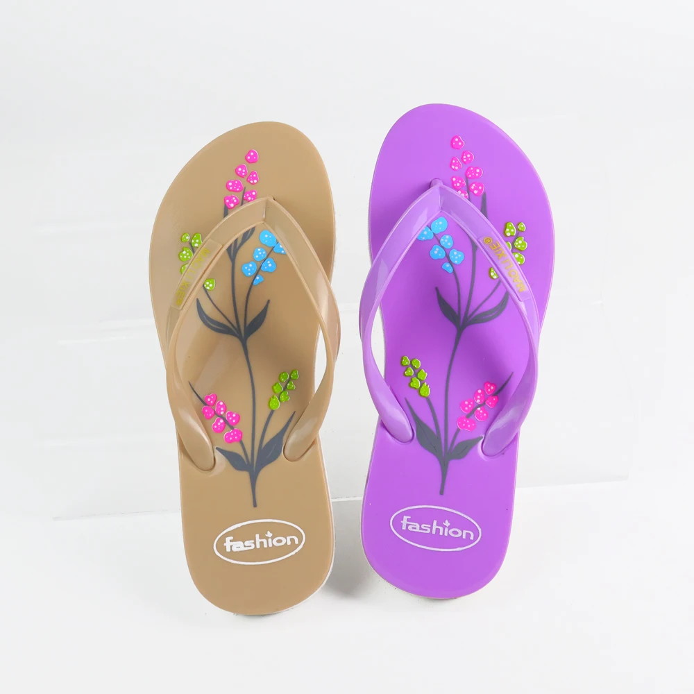 Wholesale Girls' Casual Flip Flops Shoes Light Flat Slippers with Rubber  Insole Latest Style Footwear