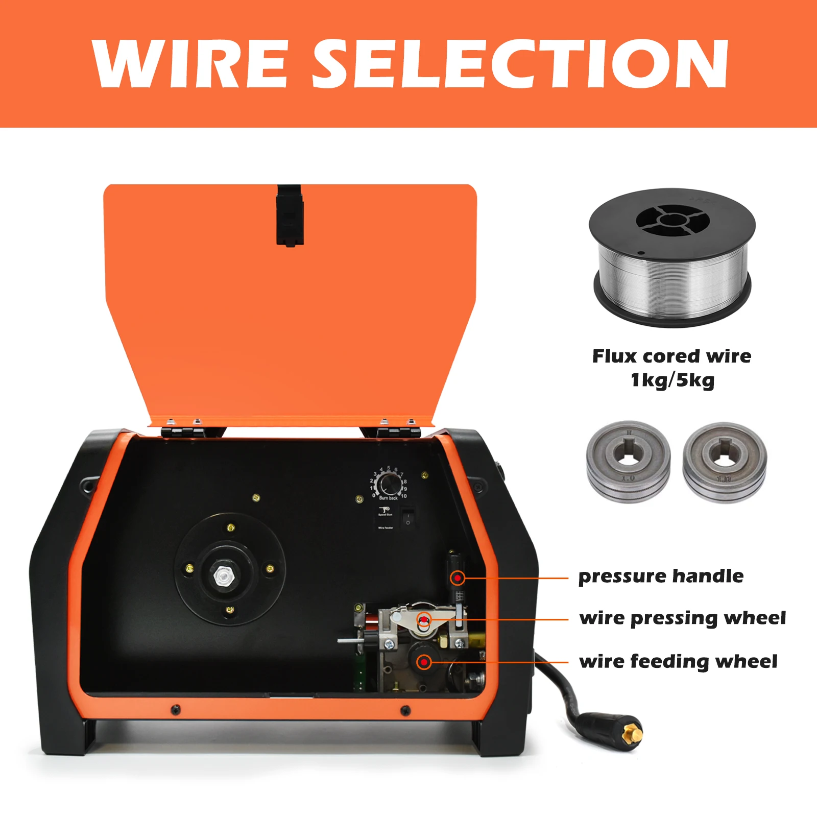 Hitbox Output Current 200amp Aluminum Welder Machine Syn Mig200 Pro ...