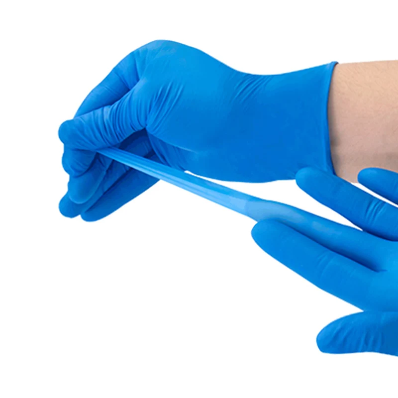 Нитриловые темно-синие нитриловые перчатки, Прямая продажа с завода, перчатки нитриловые