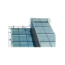 Parapet Suspended Access System facade Cleaning Full Set System Monorail Track BMU system