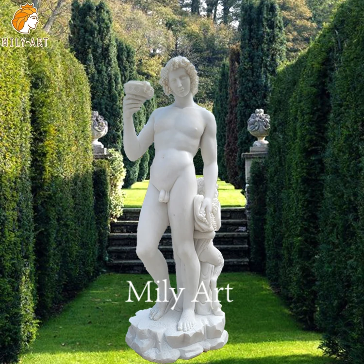 バッカス （ディオニュソス神） 彫像 ミケランジェロ作 レプリカ彫刻