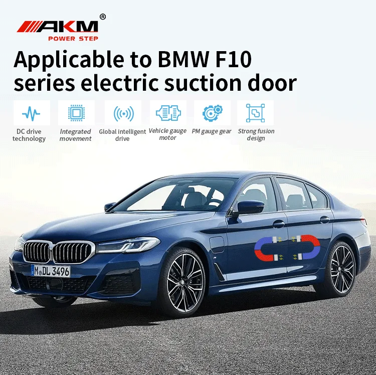 product high end modifications car door lock system electric suction door lock for bmw f10 5 series 7 series e66 soft lock suit-0