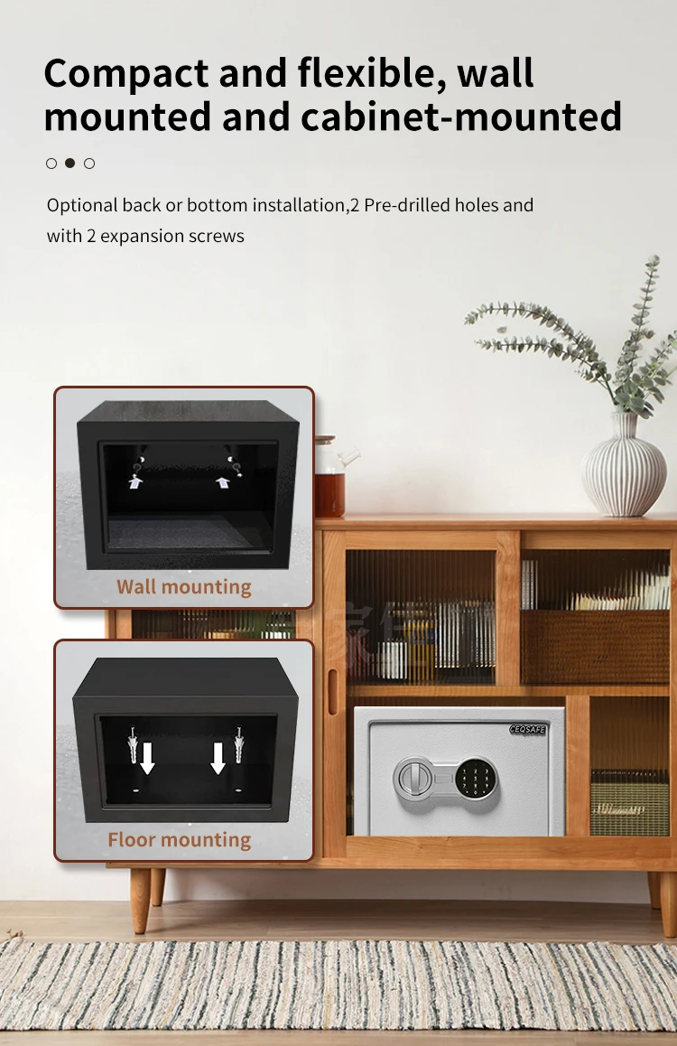 CEQSAFE Small Office and Home Security Money Electronic Digital Safe Box factory