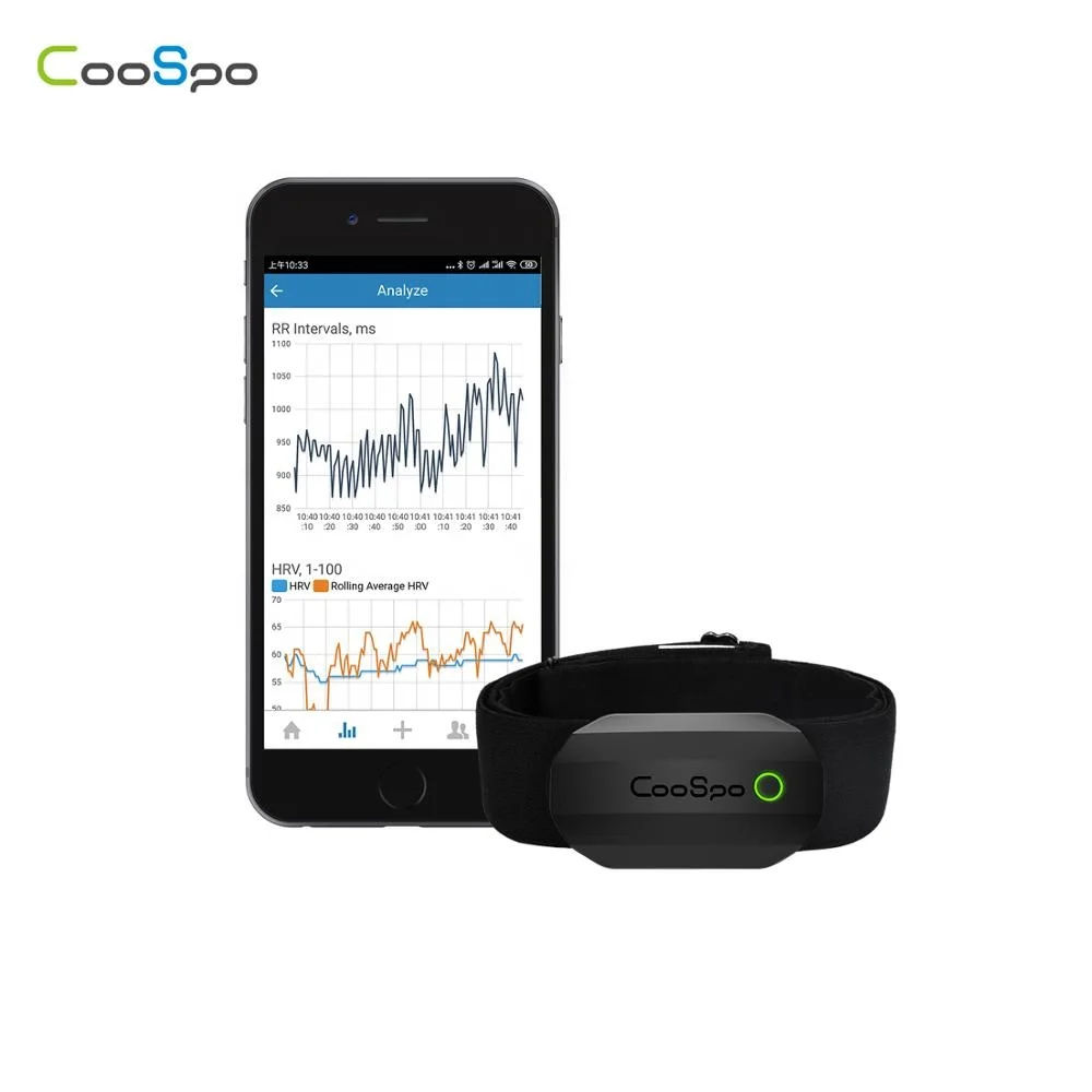 Coospo Bluetooth И Ant + Датчик Сердечного Ритма Для Велосипедного  Компьютера - Buy Heart Rate Sensor,Heart Rate Monitor,Chest Heart Rate  Monitor Product on Alibaba.com