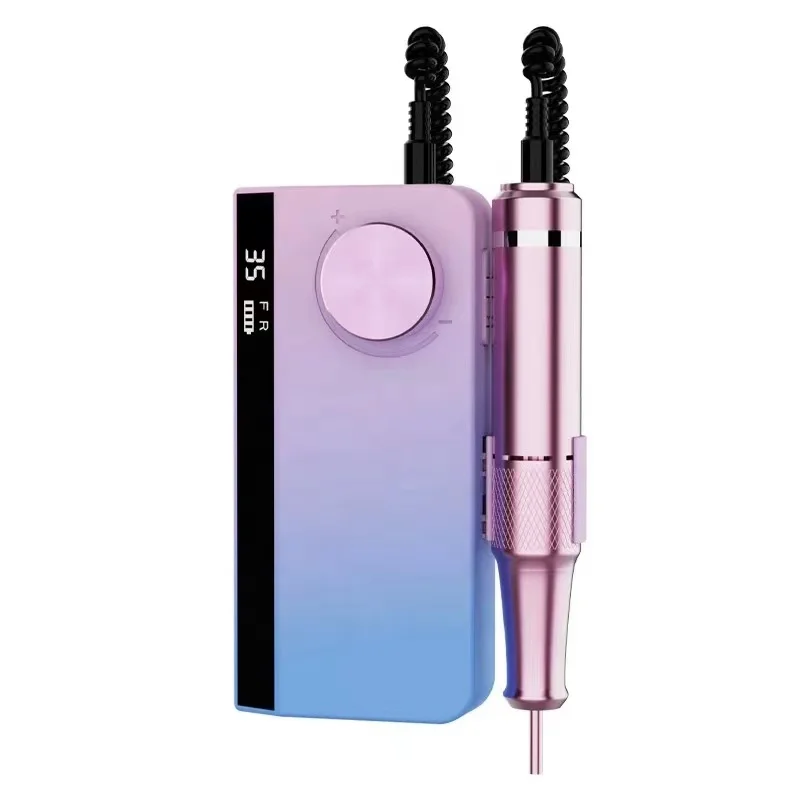 Портативная Беспроводная электрическая дрель для маникюра, 35000 об./мин.