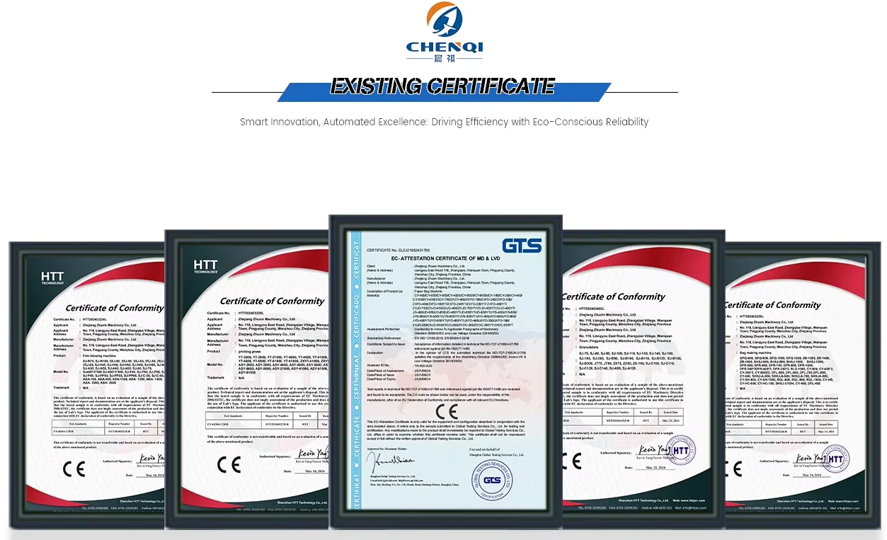chenqi automatic plastic folding machine with metal components core motor component-2