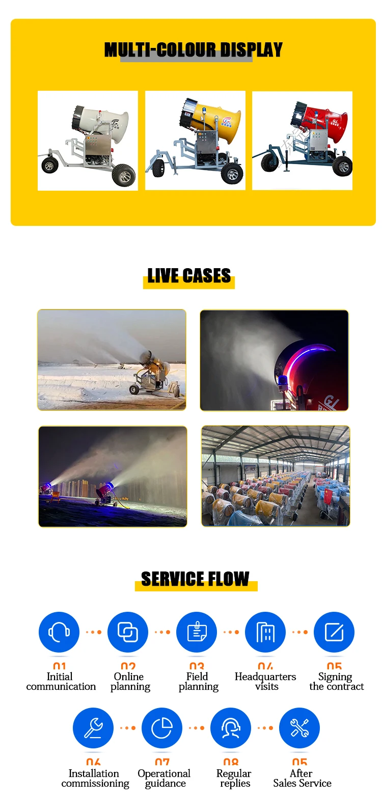 2022 Commercial Snow Making Machine Artificial Snow Ice Maker Ski