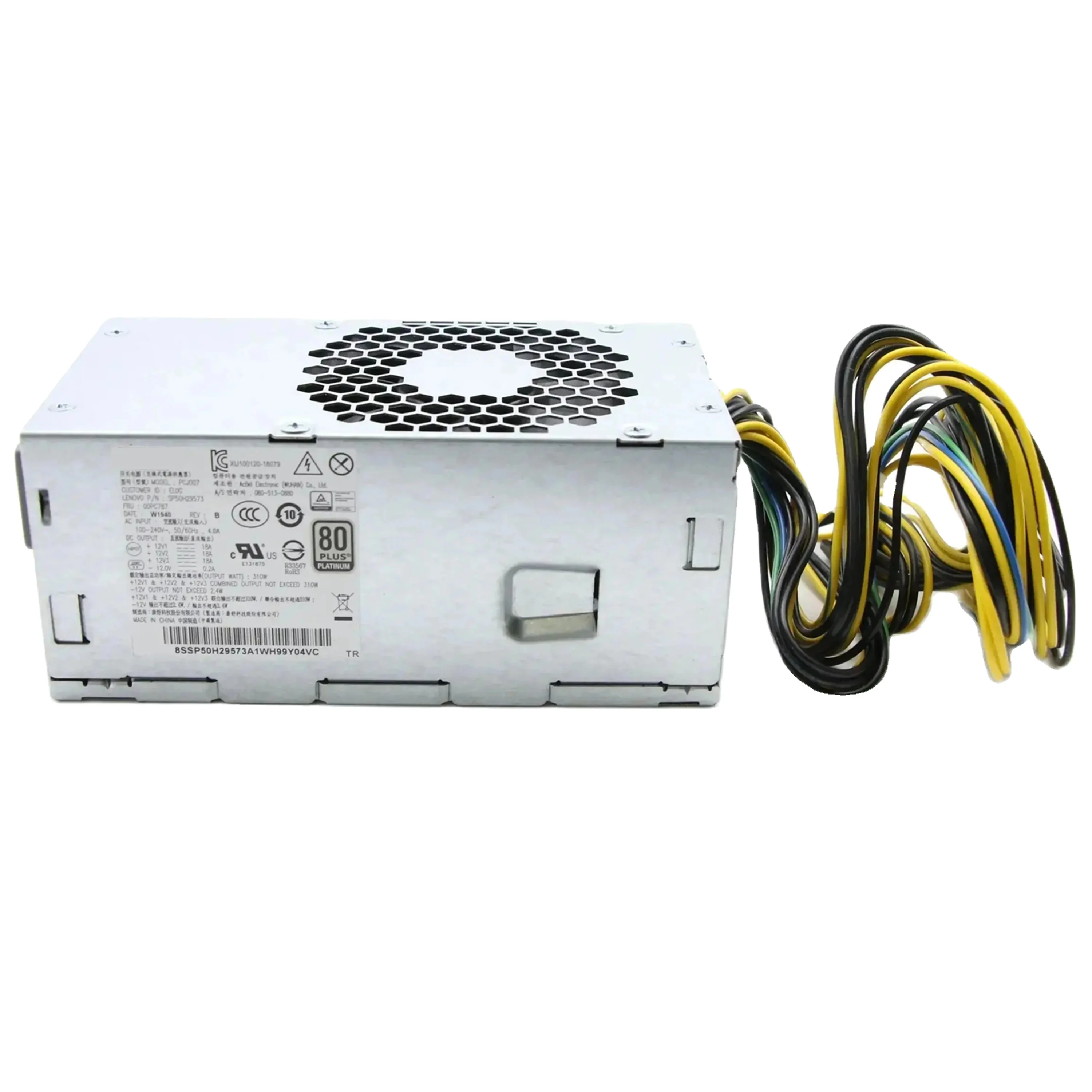 00PC787 PCJ007 310W Power Supply for Lenovo TFX M310/410/610/710