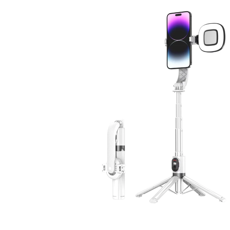 P07max Single Light Magnetic Camera Stand  Quadpod Magnetic Safety Cabinet Magnetic Selfie Stick