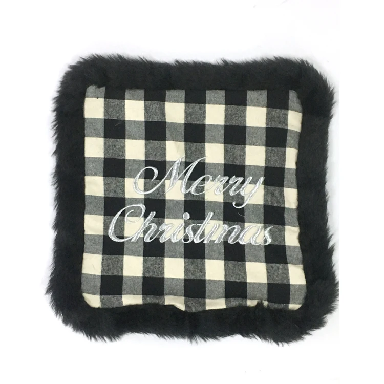 
Домашний диван Декор плед вышивка крестом картины наволочки Рождество подушки детские Чехлы для мангала 