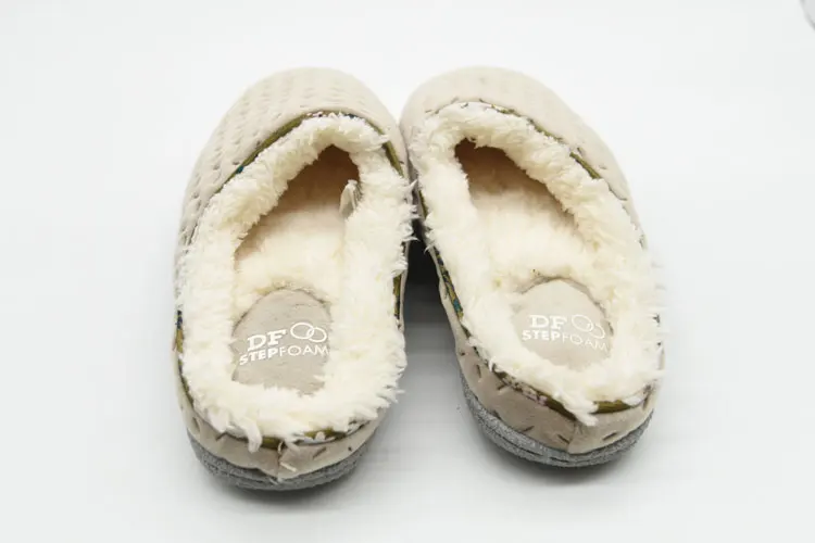Индивидуальные уличные мягкие кожаные зимние меховые домашние тапочки на платформе для спальни, дизайнерские тапочки для