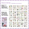 D Mist-Shrouded Garden-purple