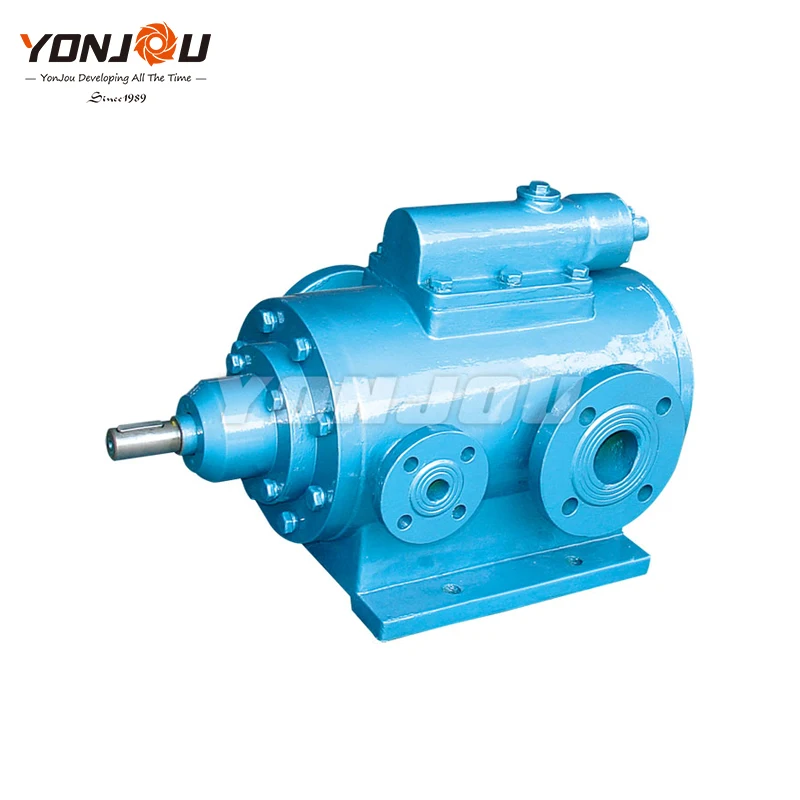 Cargo Oil Pump High Viscosity Asphalt Bitumen Rotary Screw Pump High Pressure OEM YONJOU LQ3G 177HP 132kW