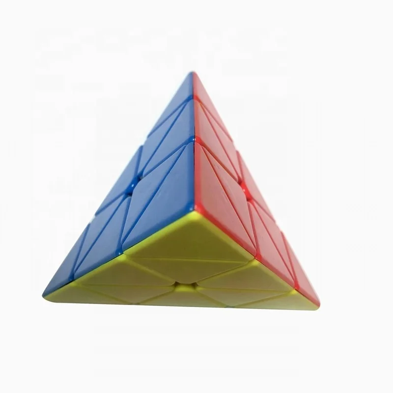 3x3x3 Speed Cube Triangle Puzzle Pyramid Magic Cube Toy Speed Cube Kid Intelligence Development