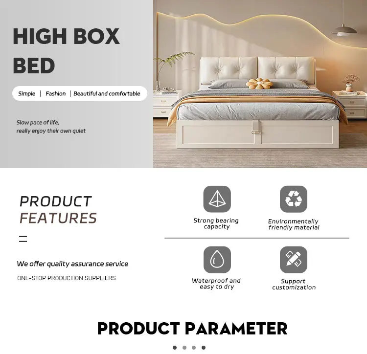 Nordic Minimalist Leather Bed Modern Upholstered King/queen Size Double Bed Frame Buy Nordic