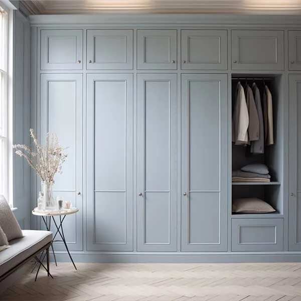 Ironing Board Wardrobe Cabinet Built-in Bed Custom Design Wardrobes Wardrobe Built-In Walk Shutters for Bedroom Hotel Use