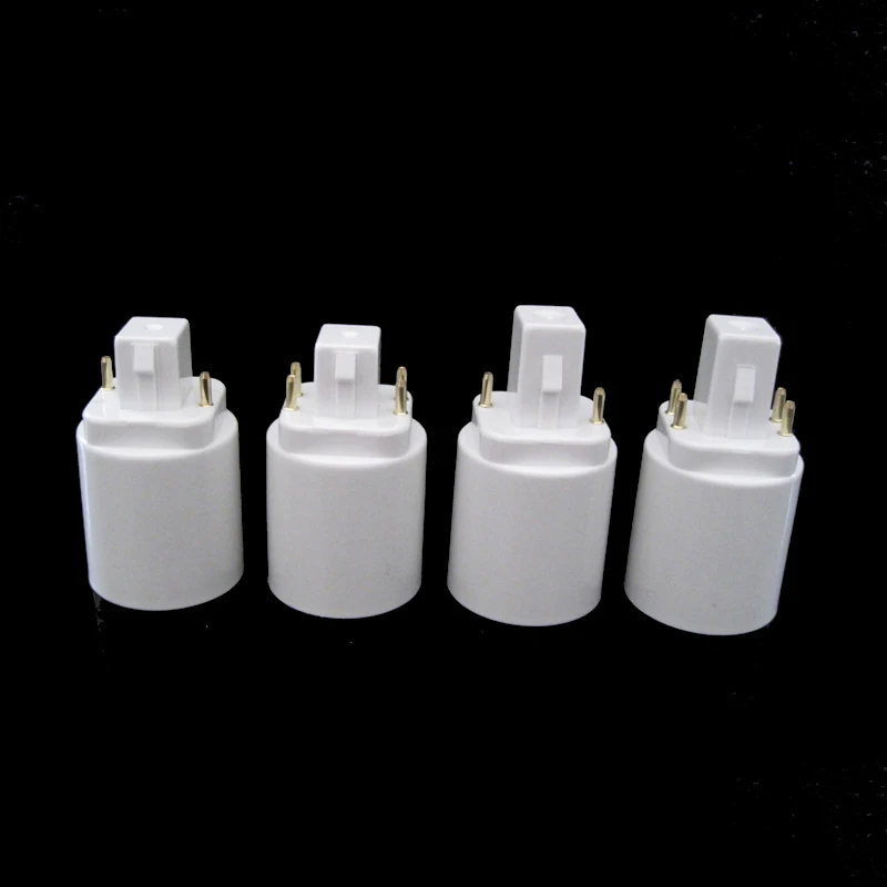 G24 Adapter GX24Q to E26 E27 Lampholder Adapter Socket Converter G24 to E27 High ...
