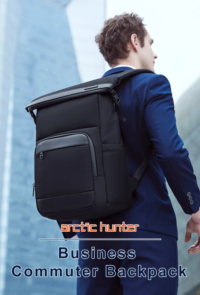 Arctic Hunter neu eingetroffen Multifunktions-Reise-Laptop Geschäfts-Rucksack Taschen Herren Rucksack Rucksack für Frau Sack für zwei Seiten