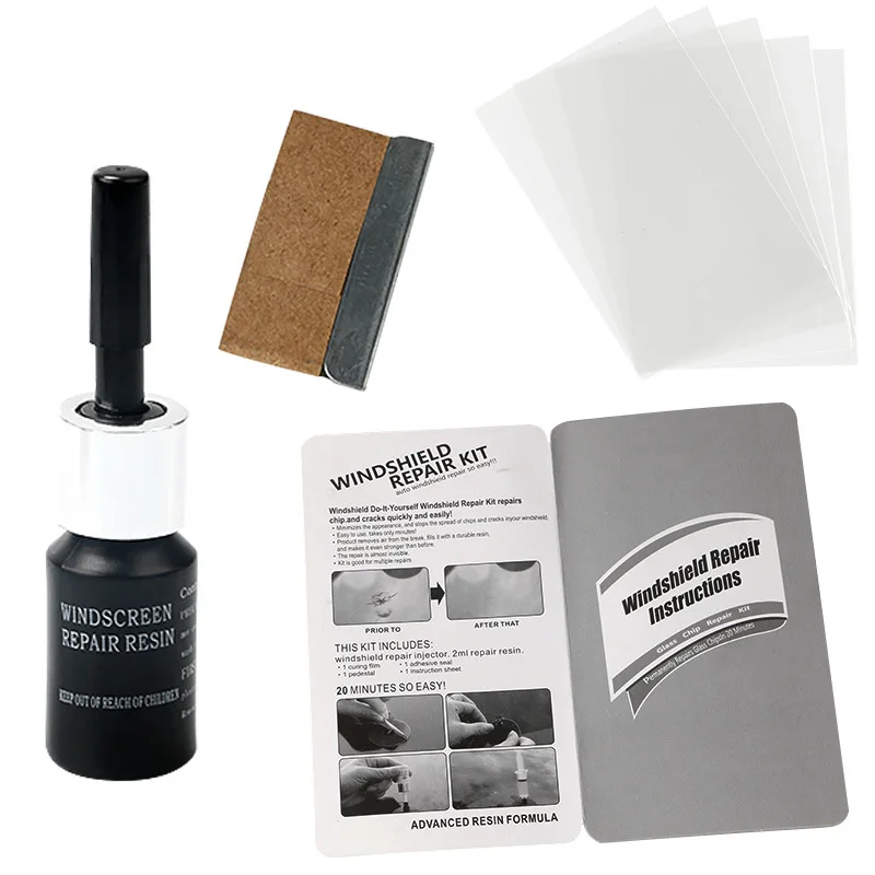 Набор для ремонта ветрового стекла, набор «сделай сам» для ремонта автомобильных стекол, ветрового стекла, царапин
