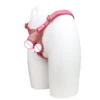 skin+pink belt