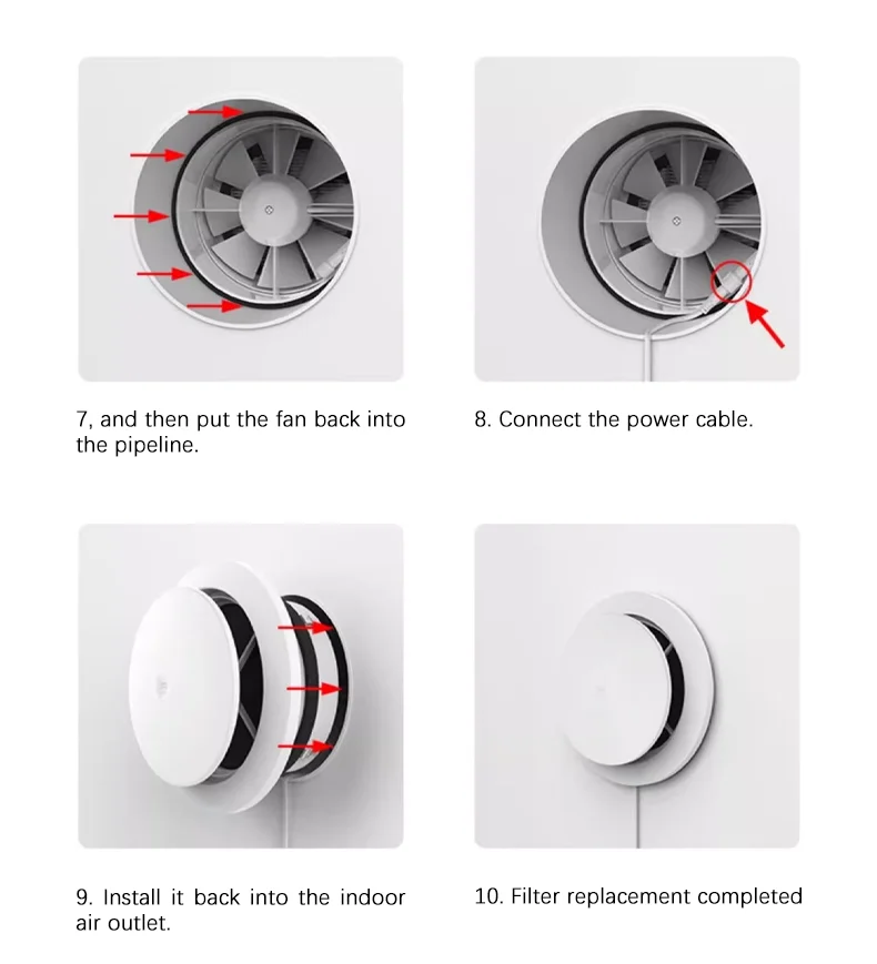 Control Ventilation Duct Fan, 12V DC, No - detail 40