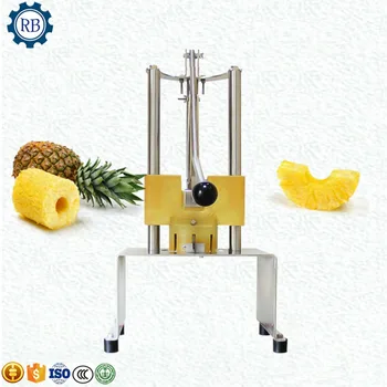 Ananas Peeling Machine, Ananas Skin Peeler and Core Removing Machine Wholesale Price Pineapple Cutter