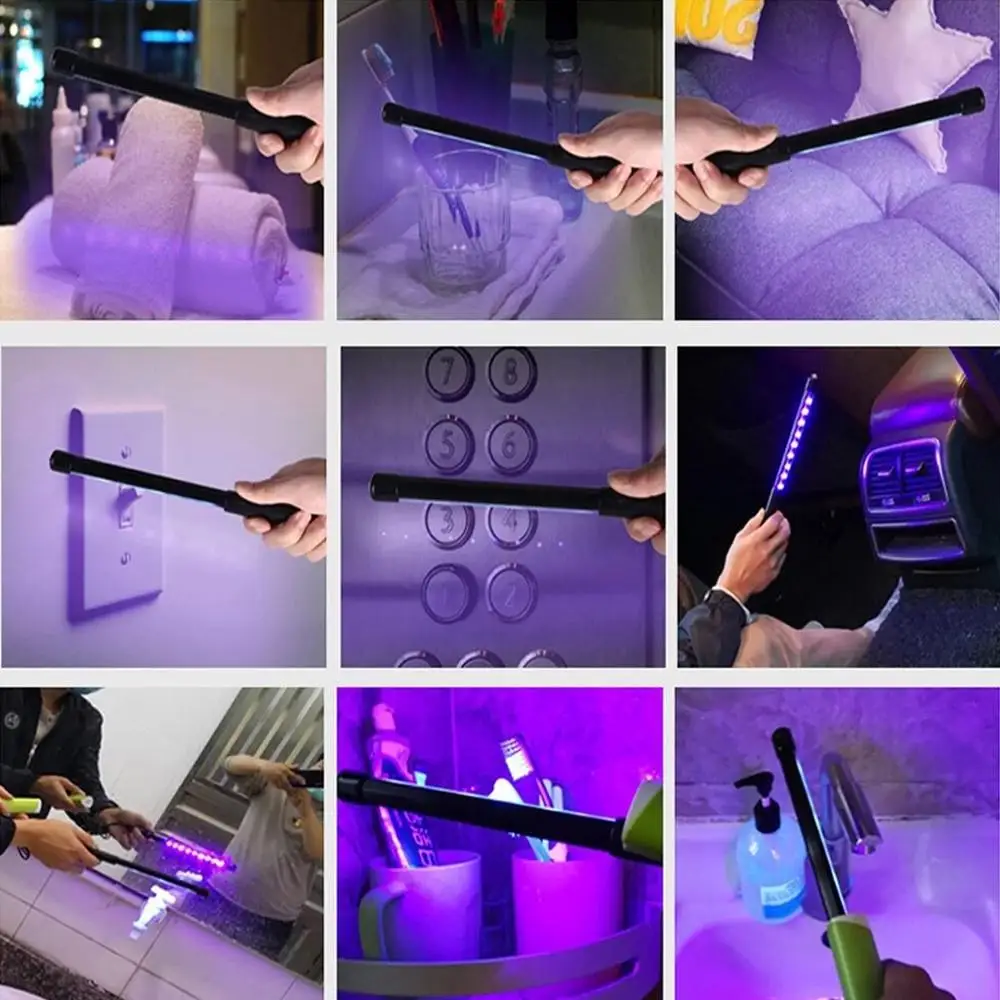 99.99% стерилизующая ручная мини дезинфекция бактерицидный шкаф ультрафиолетовая бактерицидная лампа портативная светодиодная УФ