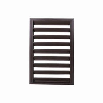 High Quality Modern Design Fixed Louver Window Shutters with Aluminum Alloy Frame