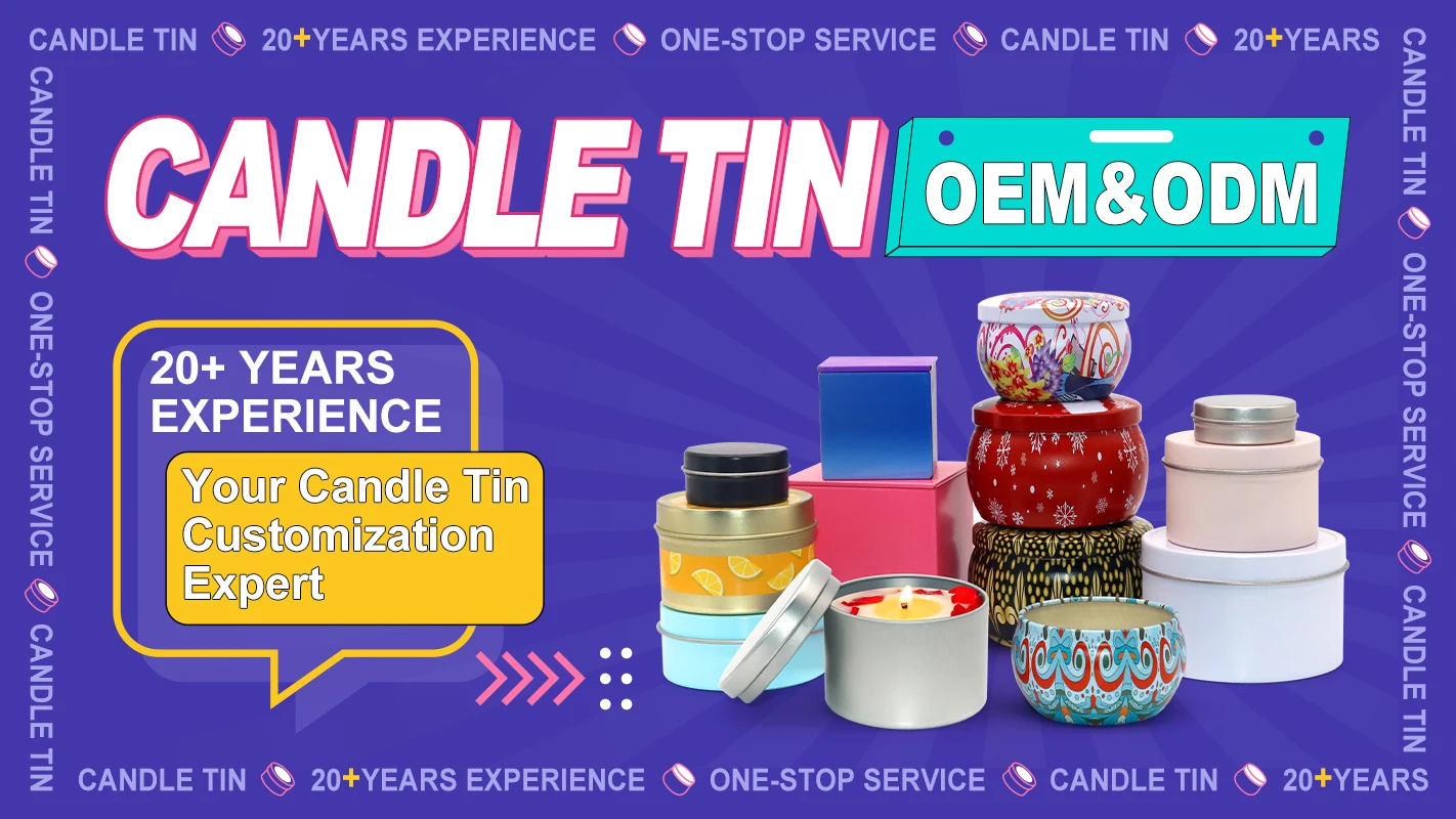 Blue Black Aluminum Jars Metal Paint Cans Food Grade Round Tin Box For Candy Chocolate Dry Food