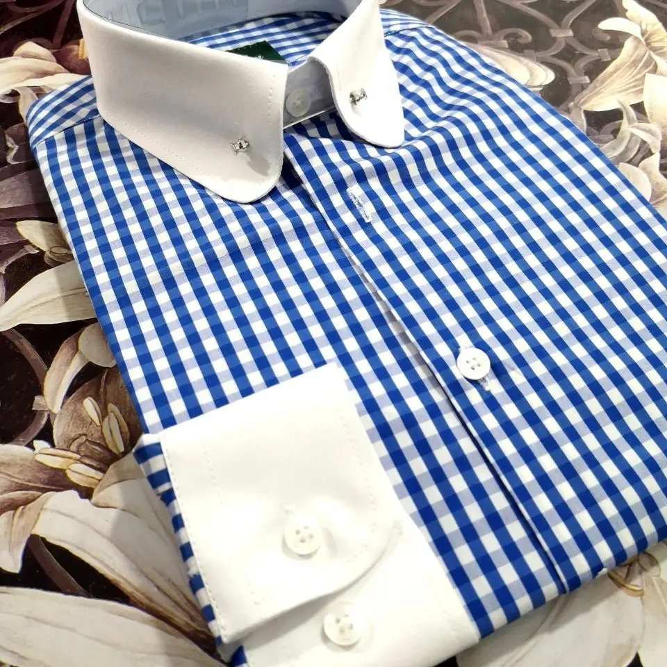 Poplin smokingshirt met Franse manchet voor heren | Ralph Lauren® NL