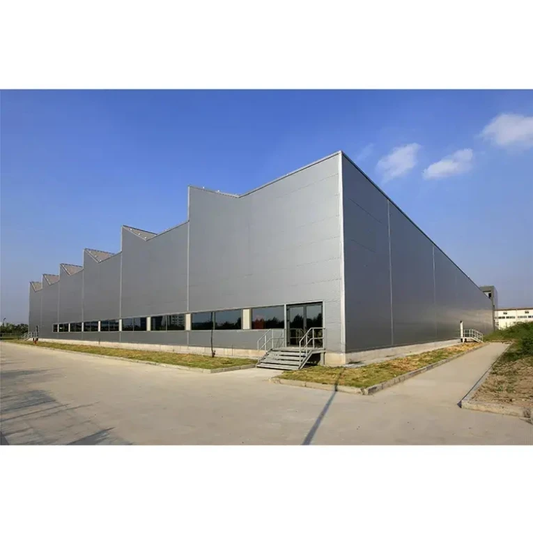 Light Steel Structure Workshop Hangar Warehouse Prefab Steel Warehouse Prefabricated Steel Structures Building