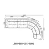 Arc big four 426*236*70