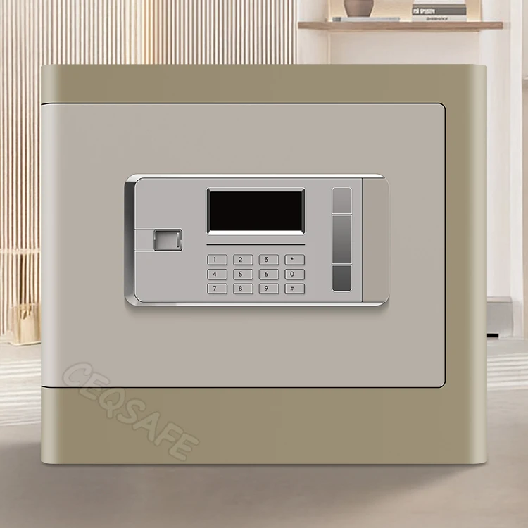 CEQSAFE Excellent Standard Digital Electronic Hotel Room Fingerprint Safe Box with Digital Password Lock