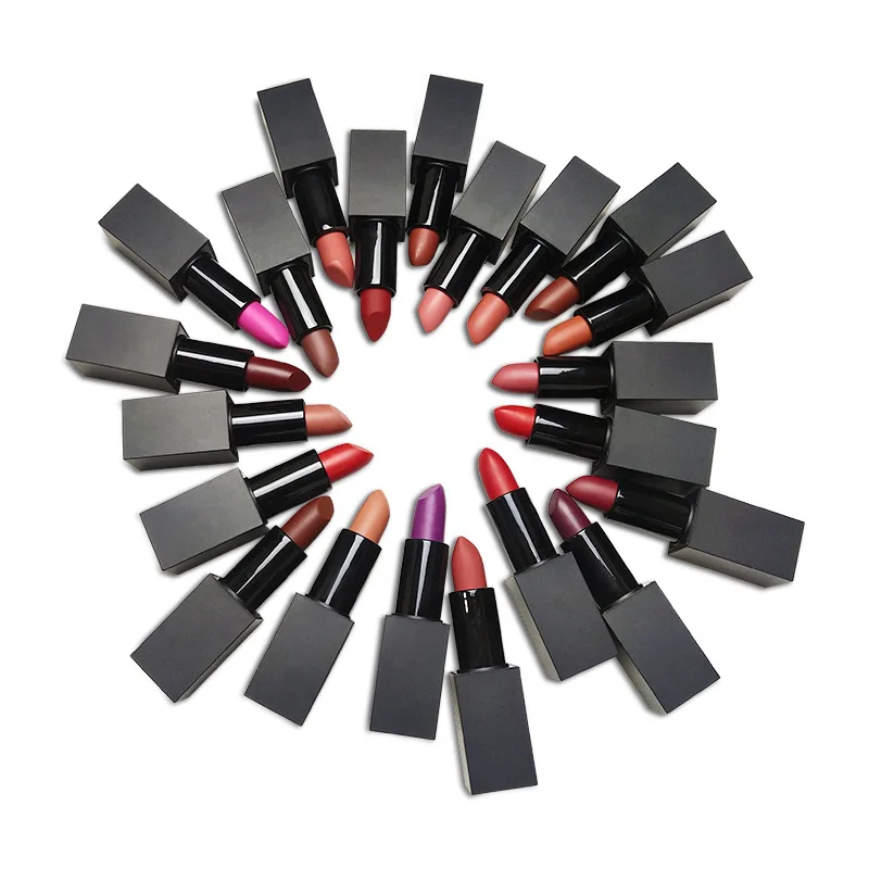21 Color Non Staining Black Lipstick Color Cosmetics Black