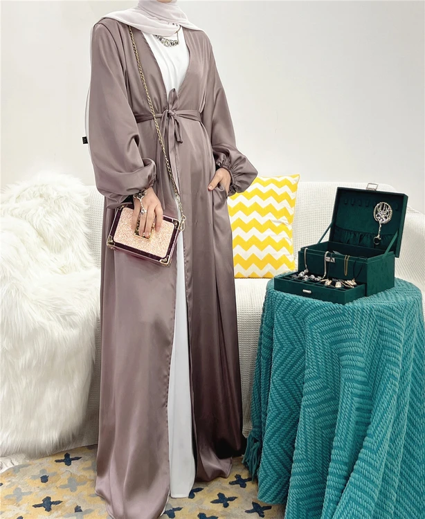 Wholesale Latest Abaya Designs Islamic Modest Dresses Eid Clothes Puff ...
