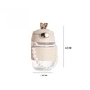 White-A- Leather cup cover + pearl chain