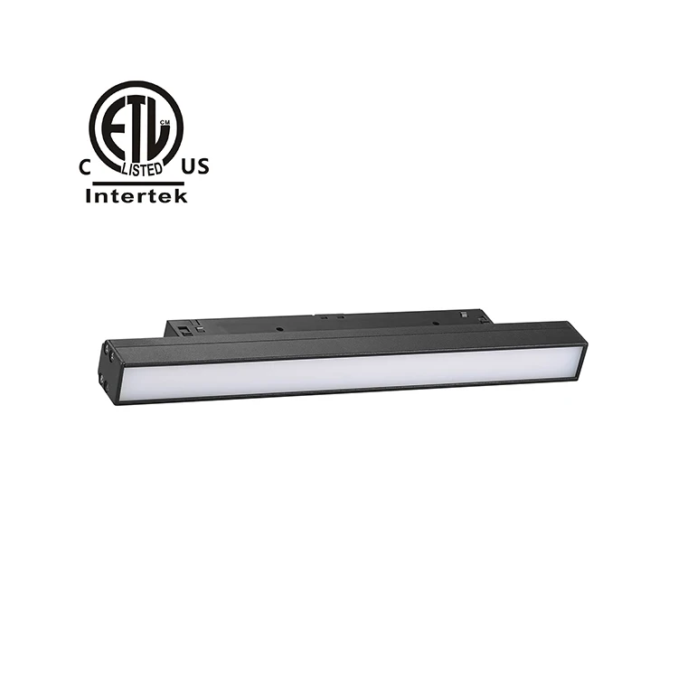 Floodlight ETL&cETL CE Certified Factory Source 48v Magnetic Led Track Light Intelligent 3CCT Adjustable RGB 0-10v Dim Dali Dim