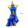 ABC- 327bL blue dress