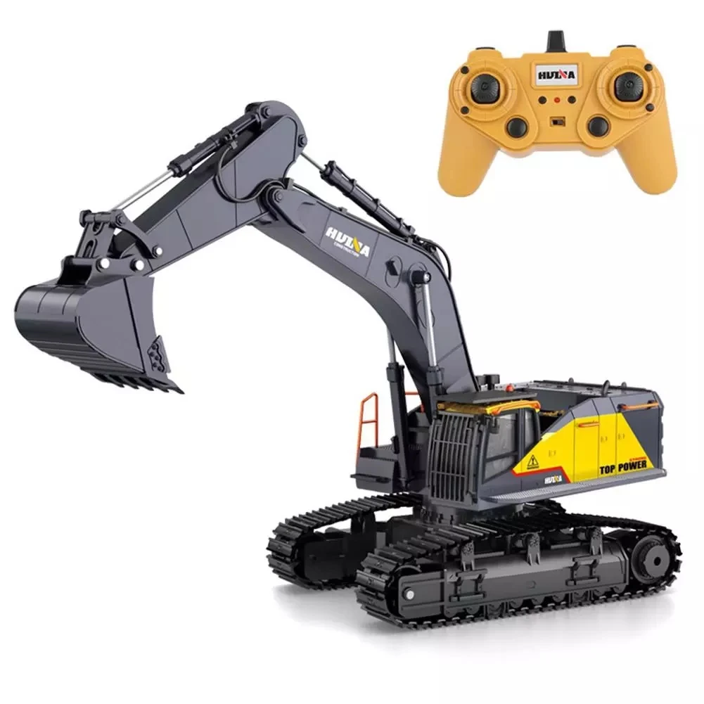 Huina 1592 シミュレーション Excavator 1:14 RCトラック 22CH おもちゃ