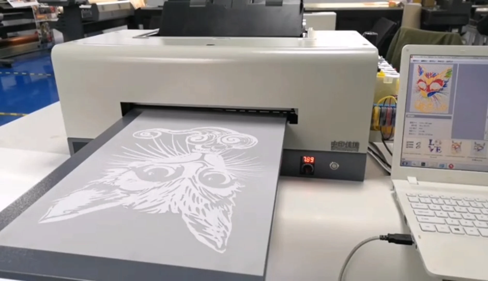 Applying print