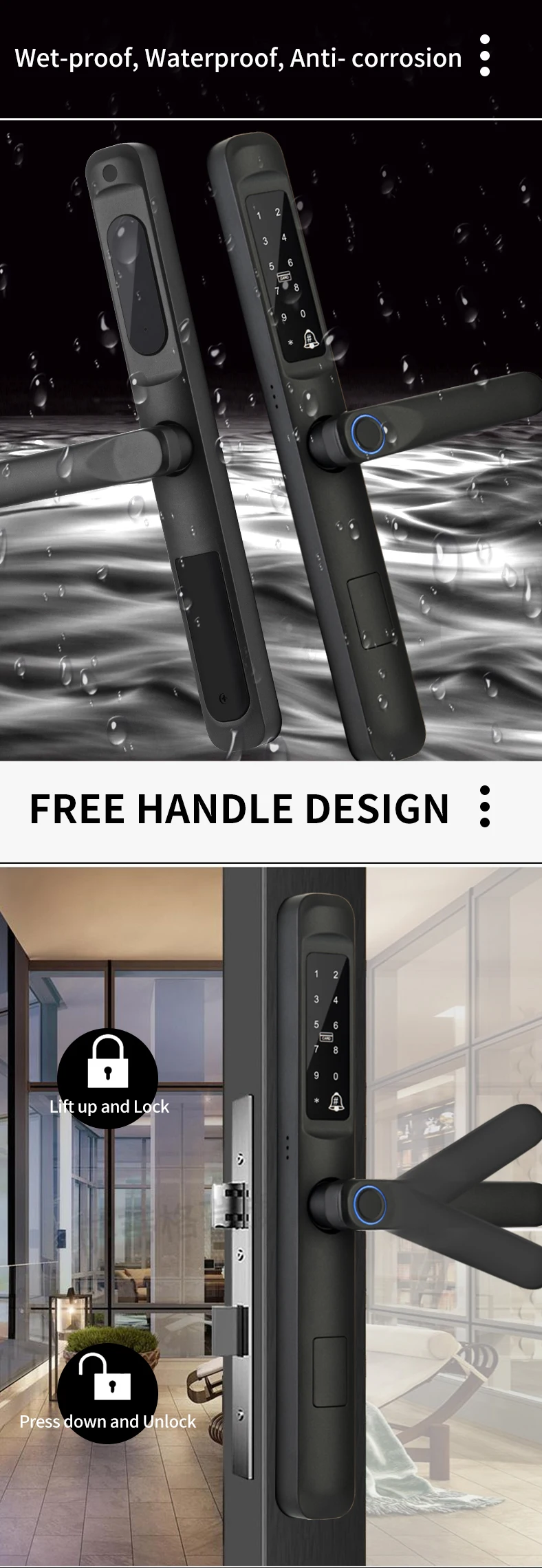 Fresh Look at Smartier Digital Lock Aluminum Door Intelligent Password Biometric