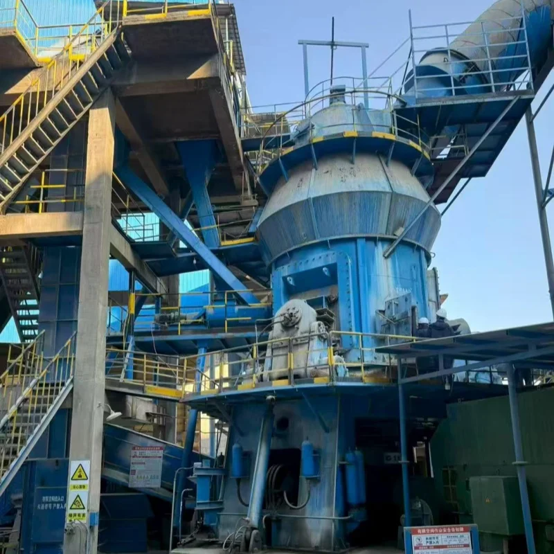 Used Cement Production Line with  HRM2800S Vertical Roller Mill 55t/h Capacity for Slag Grinding Plant in Stable Performance