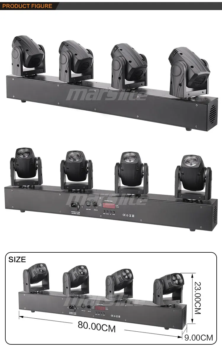 Luz Dj Cabeza Movil Robotica Spot Led 60w Disco Dmx Fig